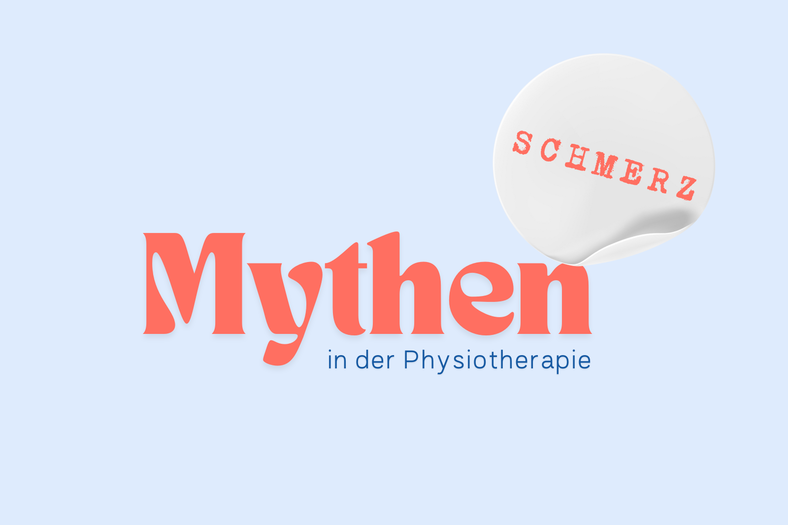 Mythos Schmerz